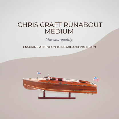 Canot automobile Chris-Craft de taille moyenne