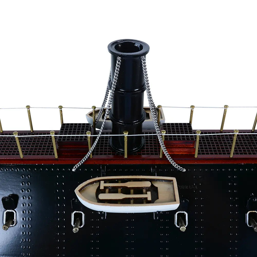 Css Ship Models CSS VIRGINIA War Ship Model – Captain Heritage