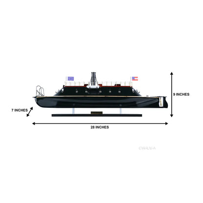CSS VIRGINIA War Ship Model