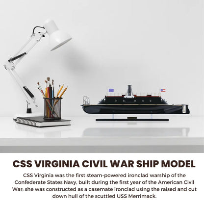CSS VIRGINIA War Ship Model
