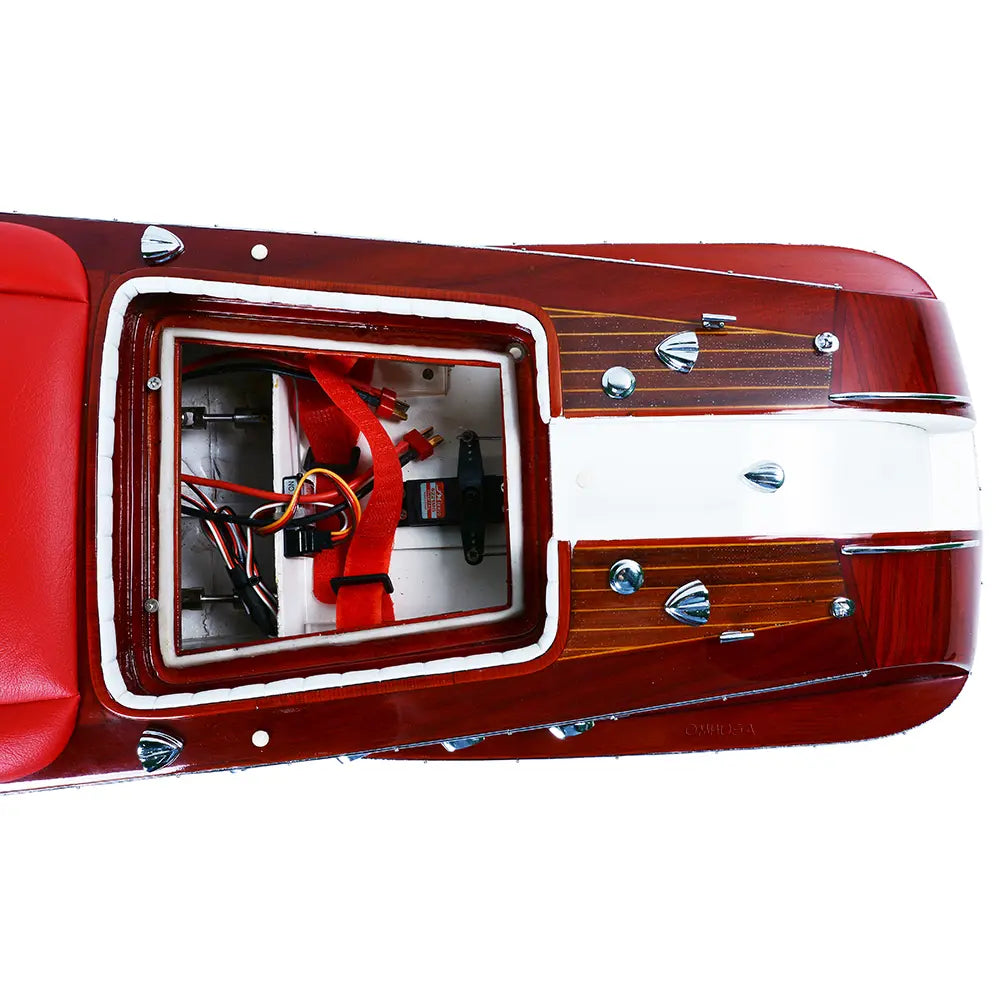 Riva Aquarama Peint Avec Moteur Télécommandé RC