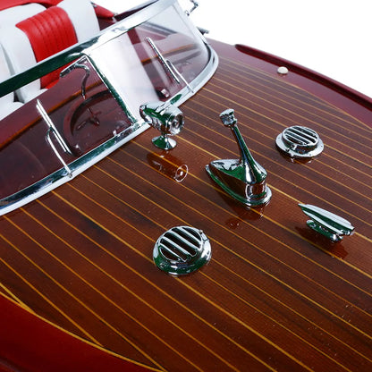 Riva Aquarama Peint Avec Moteur Télécommandé RC