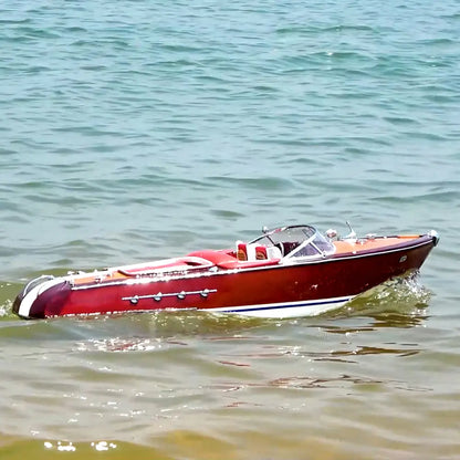 Riva Aquarama Peint Avec Moteur Télécommandé RC