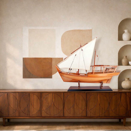Dhow High Quality Ship Model 24 Inches L