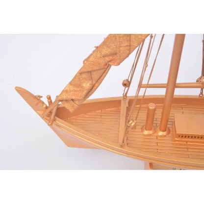 Golden Dhow 12 Inches L Ship Model