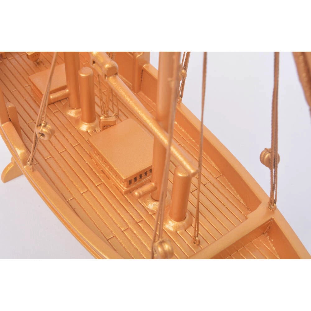 Golden Dhow 12 Inches L Ship Model
