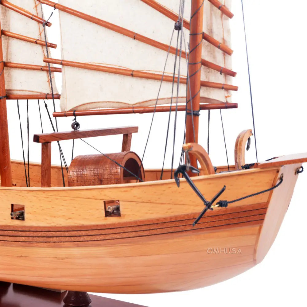 Chinese Junk Natural Finish
