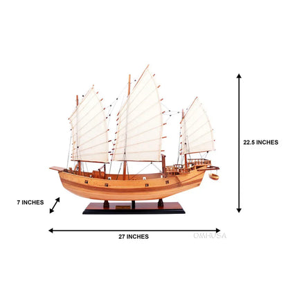 Chinese Junk Natural Finish