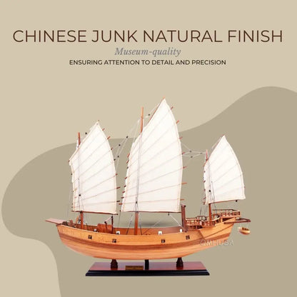 Chinese Junk Natural Finish