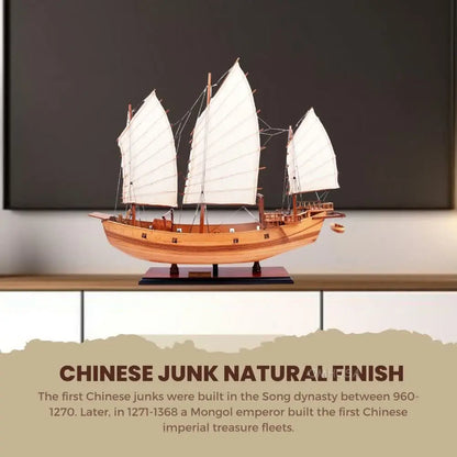 Chinese Junk Natural Finish