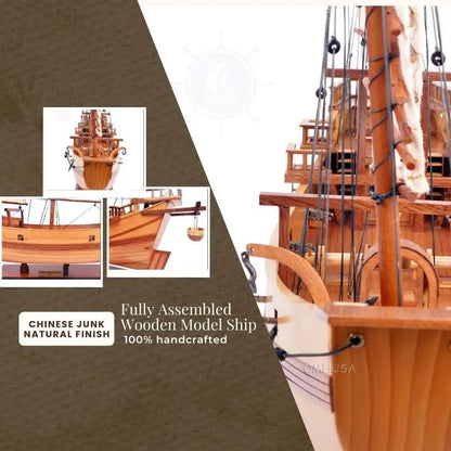 Chinese Junk Natural Finish