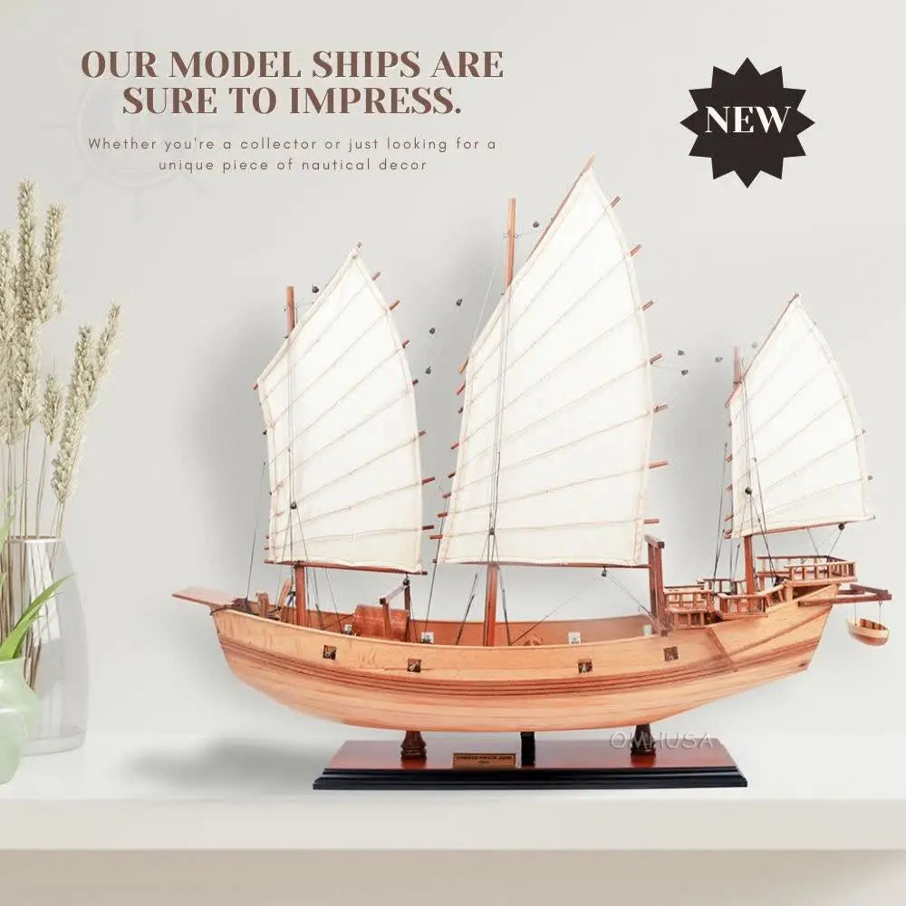 Chinese Junk Natural Finish