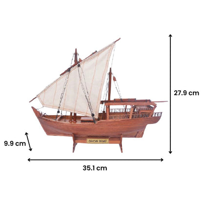 Dhow 12 Inches L Ship Model