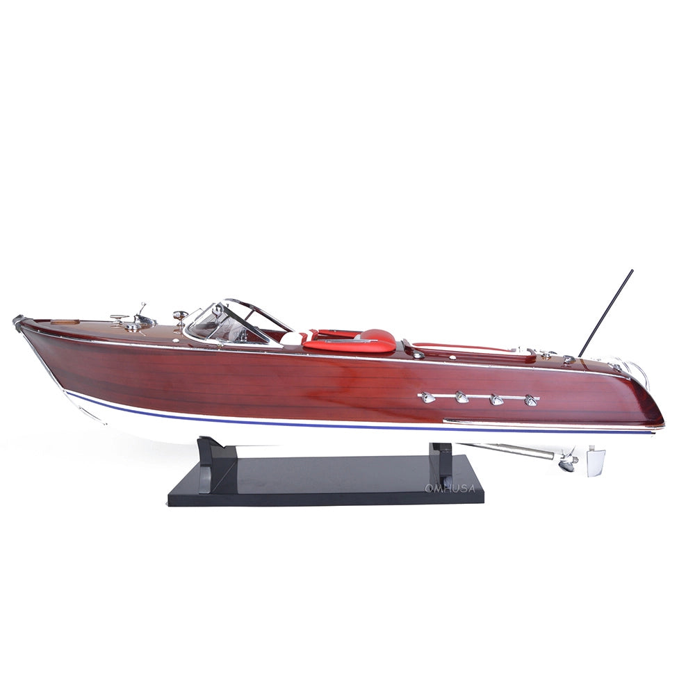 Riva Aquarama avec Moteur Brushless Télécommandé Taille Moyenne