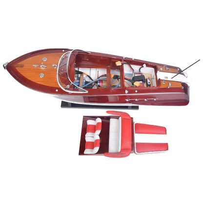 Riva Aquarama avec Moteur Brushless Télécommandé Taille Moyenne
