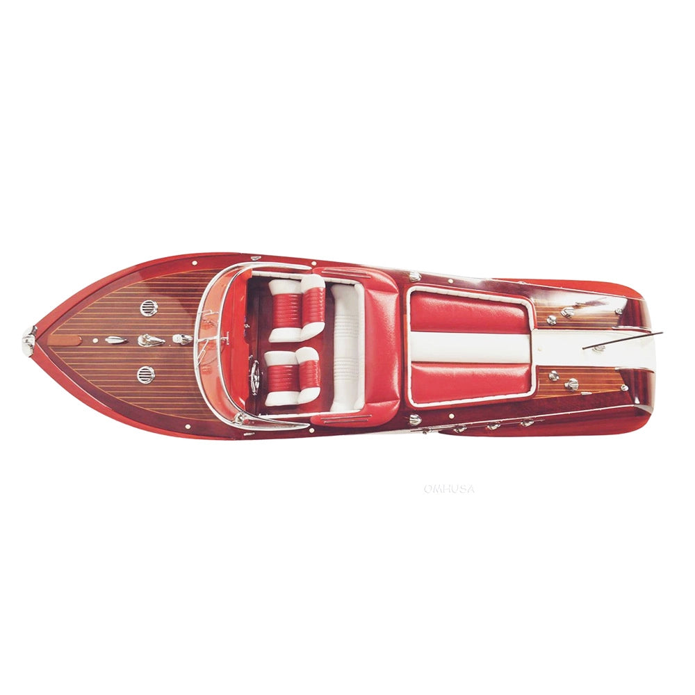 Riva Aquarama avec Moteur Brushless Télécommandé Taille Moyenne