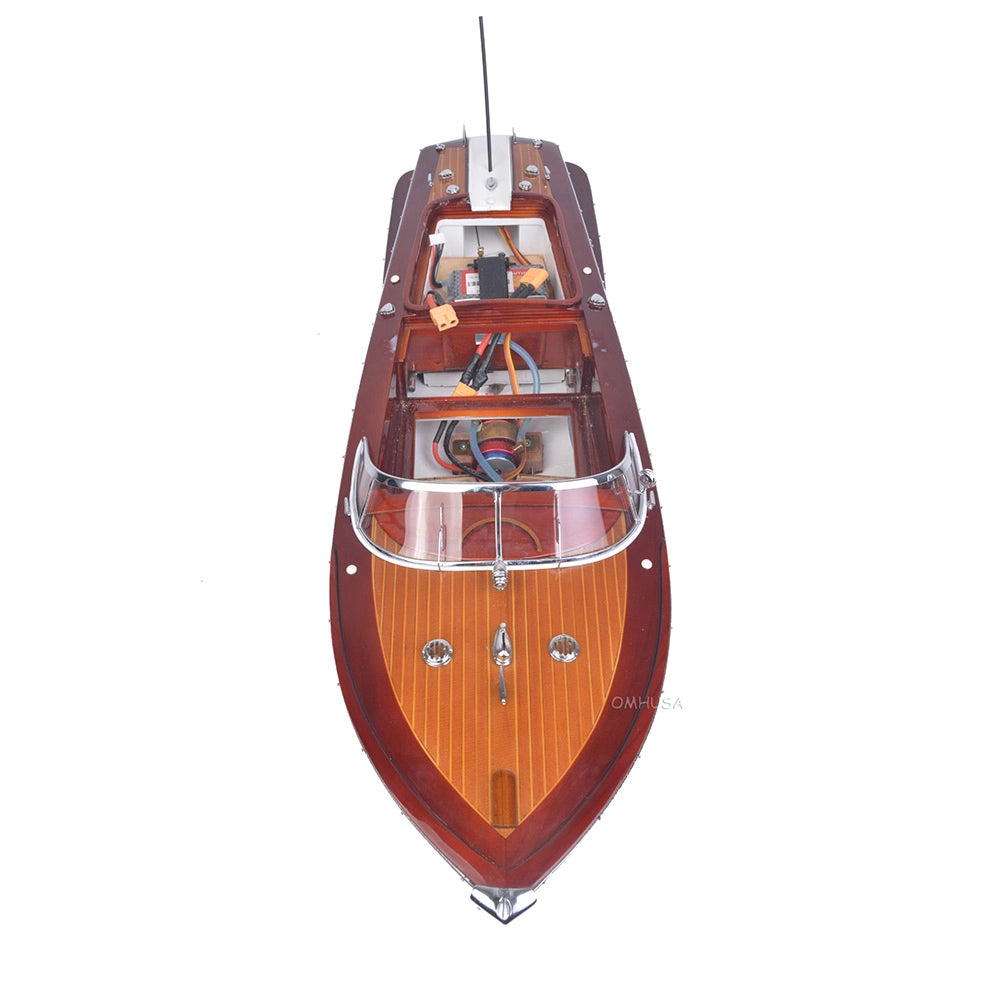Riva Aquarama avec Moteur Brushless Télécommandé Taille Moyenne