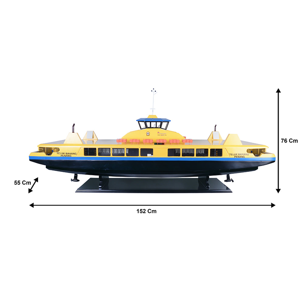 Replica Catamarn Parasarana Ferry model