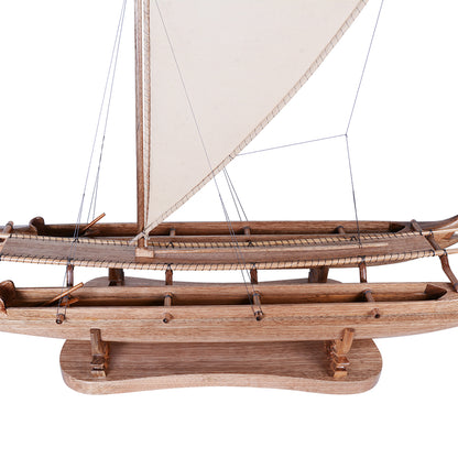 Antique Hawaiian outrigger 36-inch