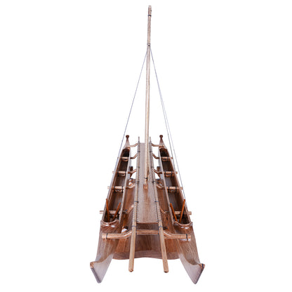 Antique Hawaiian outrigger 36-inch