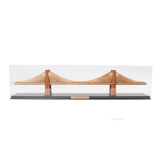 Maquette en bois du pont de Brooklyn