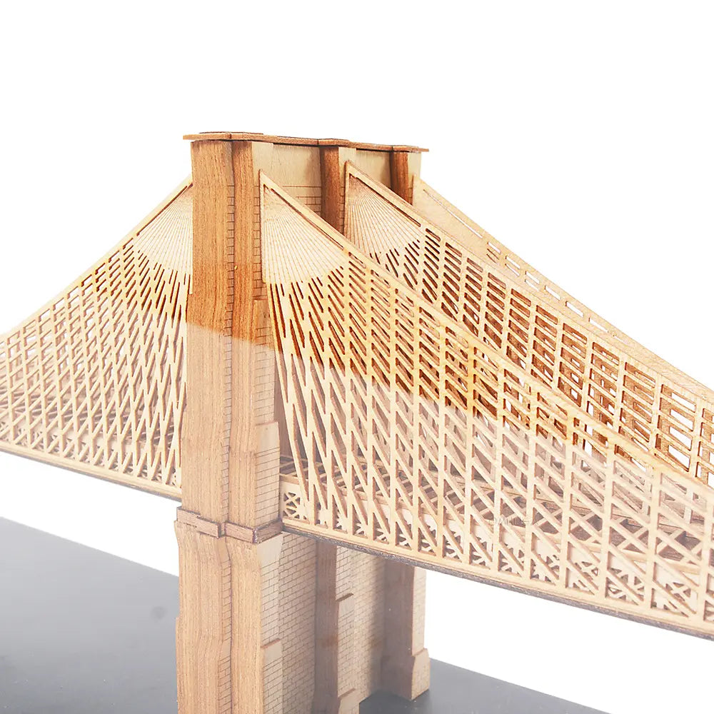 Brooklyn Bridge Wooden Model