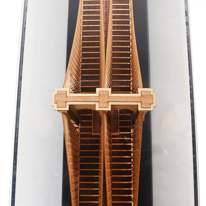 Brooklyn Bridge Wooden Model