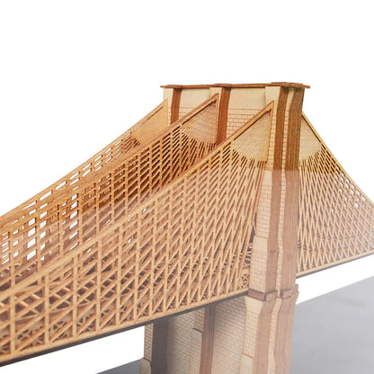 Brooklyn Bridge Wooden Model