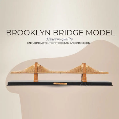 Brooklyn Bridge Wooden Model