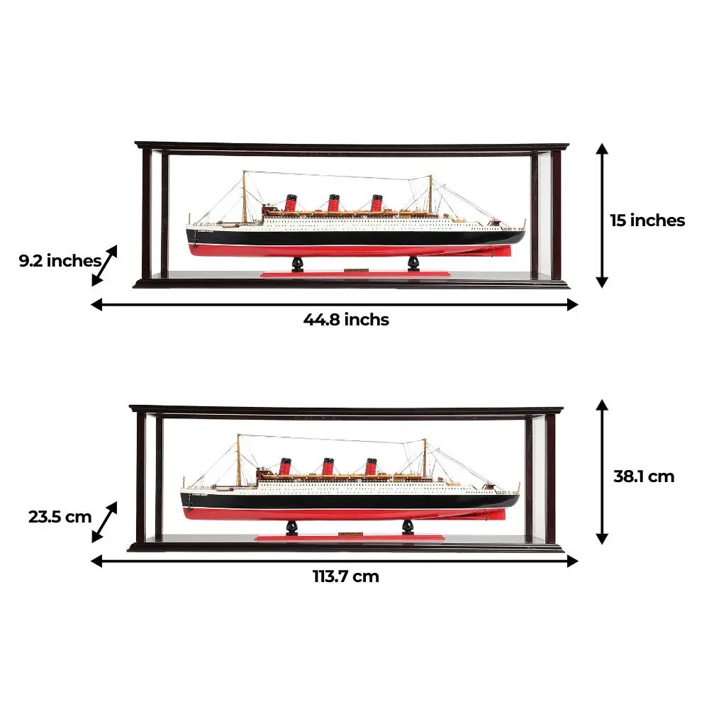Queen Mary Large with Display Case
