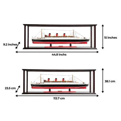 Queen Mary Large with Display Case