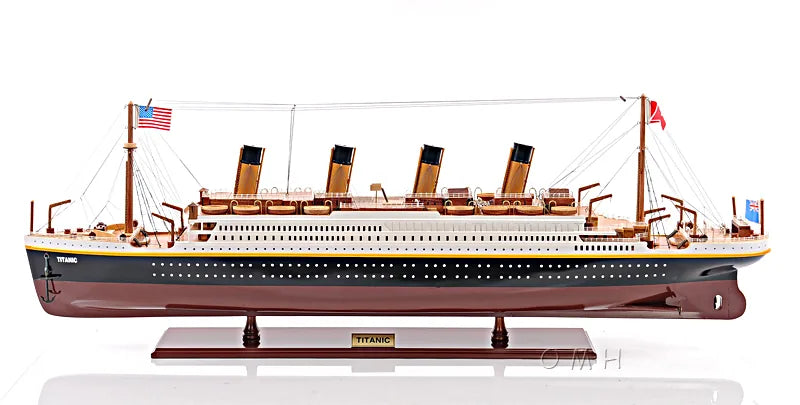 RMS Titanic Large with Display Case