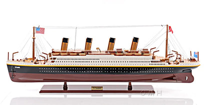 RMS Titanic Large with Display Case