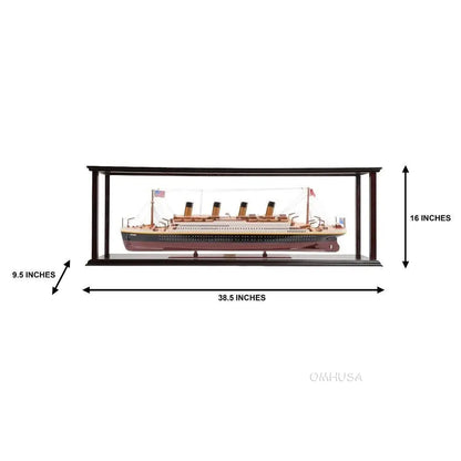 RMS Titanic Midsize with Display Case