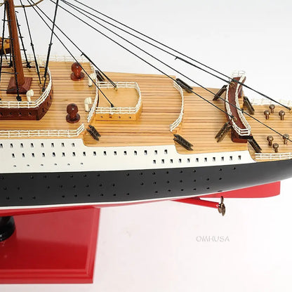 Queen Mary Cruise Ship Model