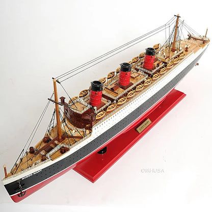 Queen Mary Cruise Ship Model