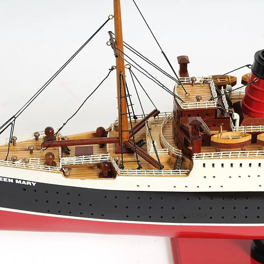 Queen Mary Cruise Ship Model