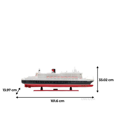 Maquette du paquebot Queen Mary II