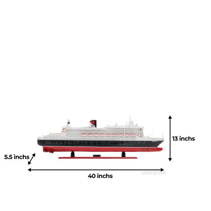 Maquette du paquebot Queen Mary II