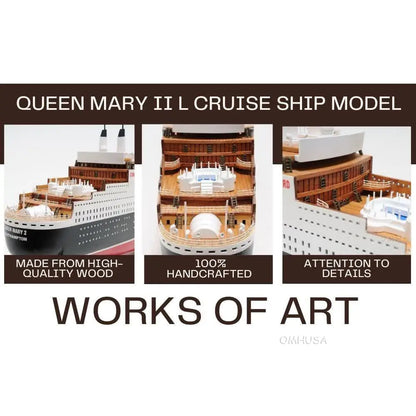 Maquette du paquebot Queen Mary II