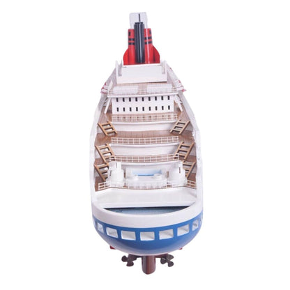 Queen Elizabeth II Painted Large Cruiseship Model