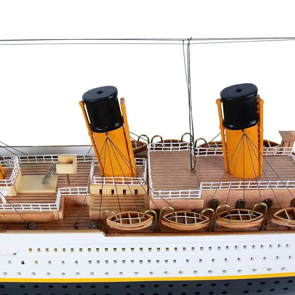 RMS Titanic with Lights Cruise Ship Model