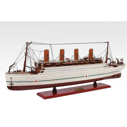 SS Britannic Painted Medium Cruiseship Model