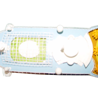 MS AIDA BELLA Painted Medium Cruiseship Model