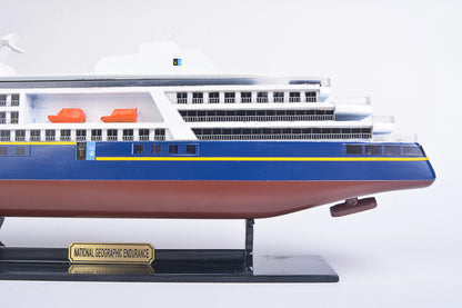 National Geographic Endurance Painted Small Cruiseship Model