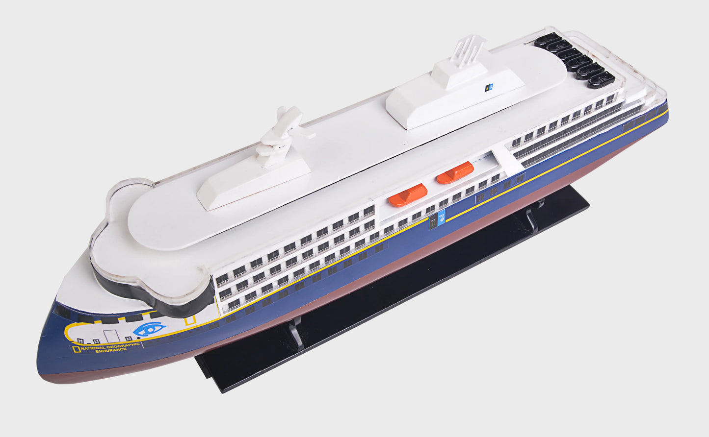 National Geographic Endurance Painted Small Cruiseship Model