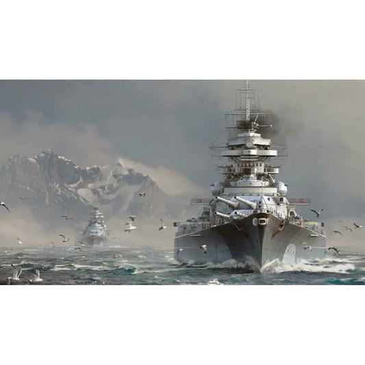 German Battleship Bismarck Medium
