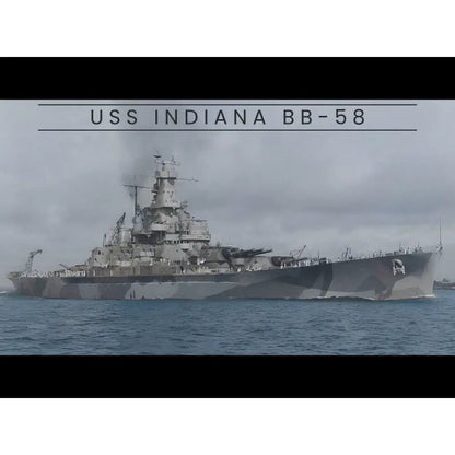 USS Indiana (BB-58) Large