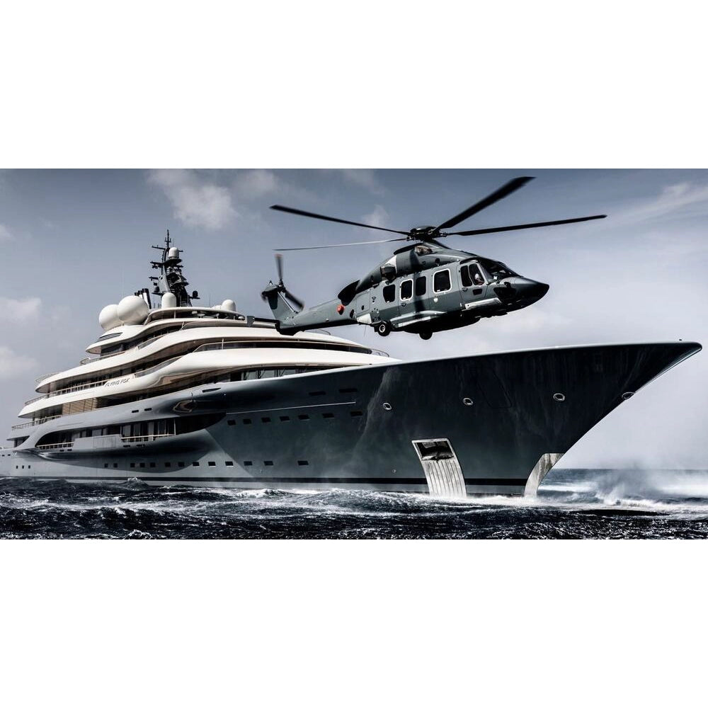 German Lurssen Flying Fox 30 Inches Ship Model