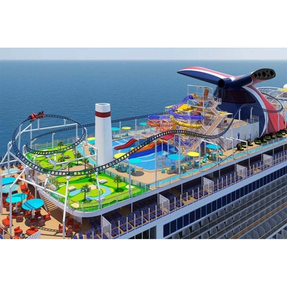 American Carnival Jubilee (Excel-Class) Cruise Ship 30 Inches Model